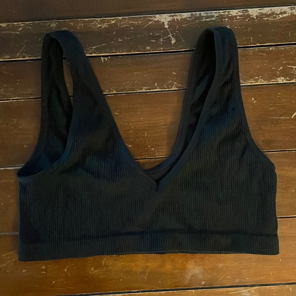 Colsie Spandex Black Crop Top